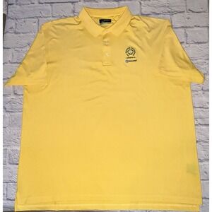 Jack Nicklaus The Memorial Tournament Mens Polo Shirt Yellow Golf Sz XXL